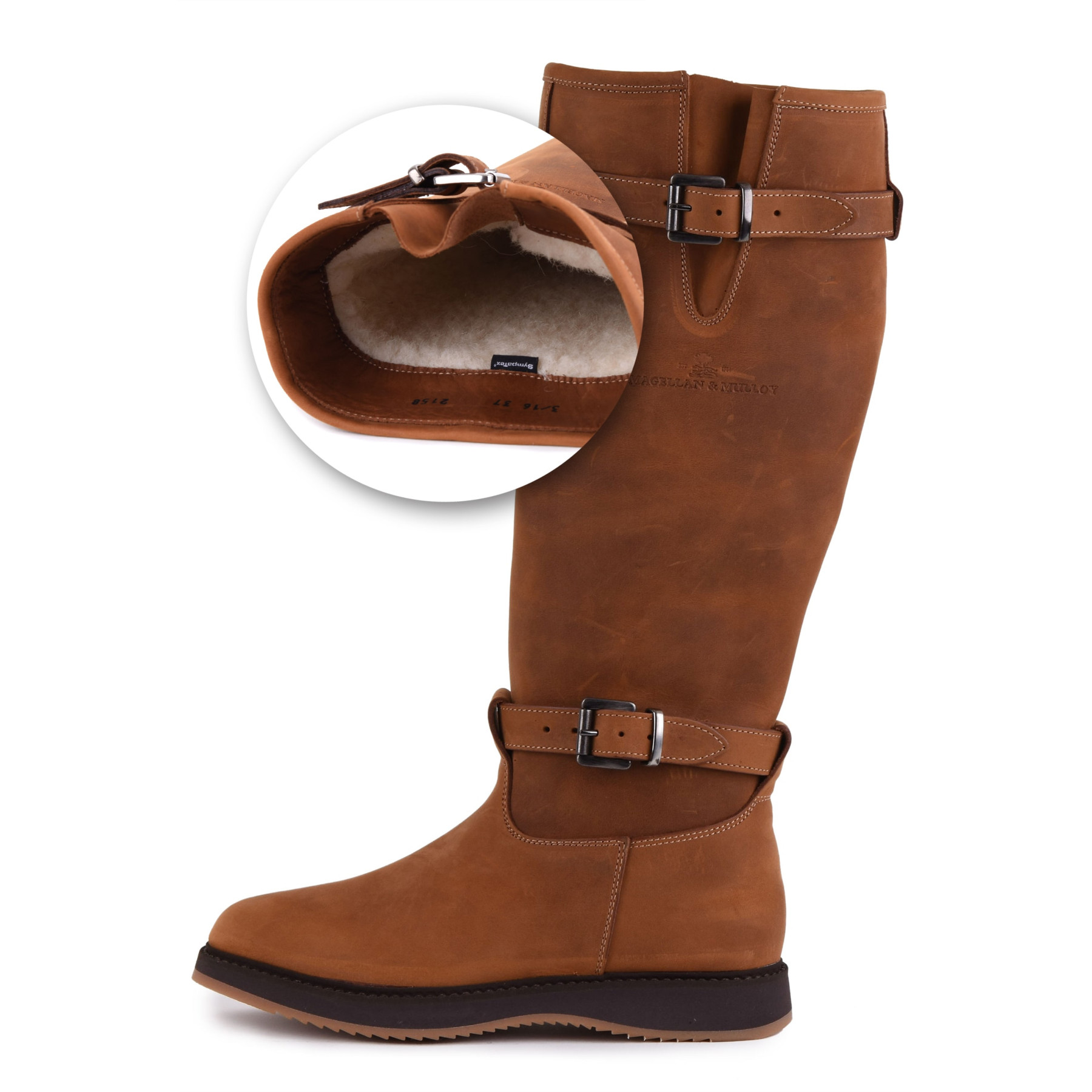 Magellan & Mulloy Xscape Denver Lamb Lining Brandy, brandy dames outdoor schoen, maat 41